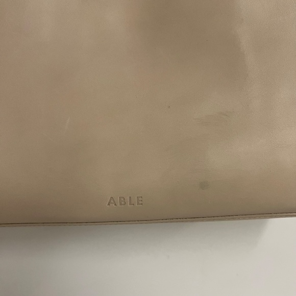 ABLE leather tote shoulder bag - Picture 4 of 7